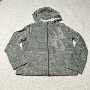 Nike Boys Dri-Fit Gray Jacket, EUC, Size Medium